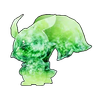 翠叶鼠雕像