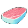 严冬鹿的鹿肉
