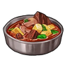 紫霞鹿肉炖菜